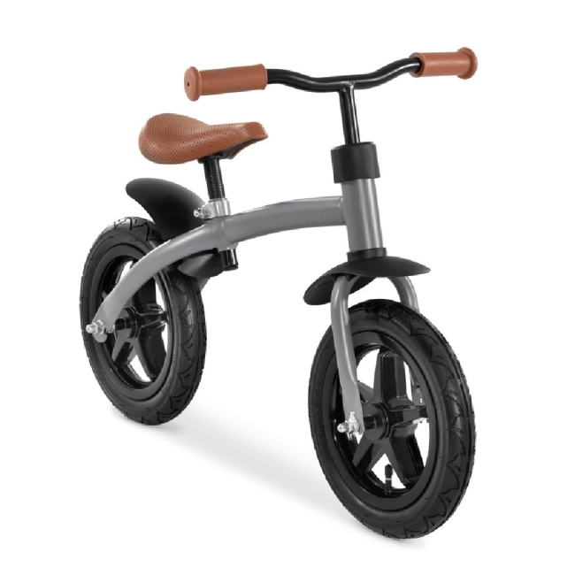 საბავშვო ბალანს ველოსიპედი  EZ RIDER, რეზინის დასაბერი საბურავებით 25 კგ მდე ბავშვებისათვის. ფერი: ნაცრისფერი